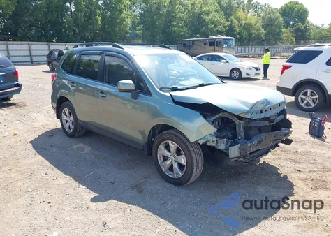 2016 Subaru Forester 2.5I Premium из США, поврежденный, VIN JF2SJADC2GH484931